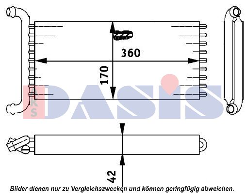 AKS DASIS Soojusvaheti,salongiküte 129013N